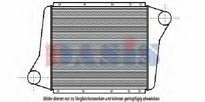 AKS DASIS 397020t -  Интеркулер
